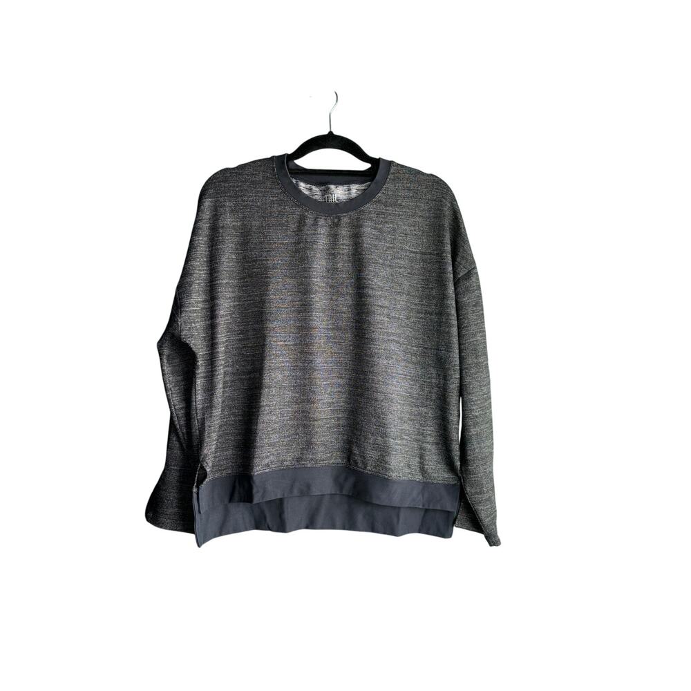 Tail XL gray black pullover sweater excellent condition